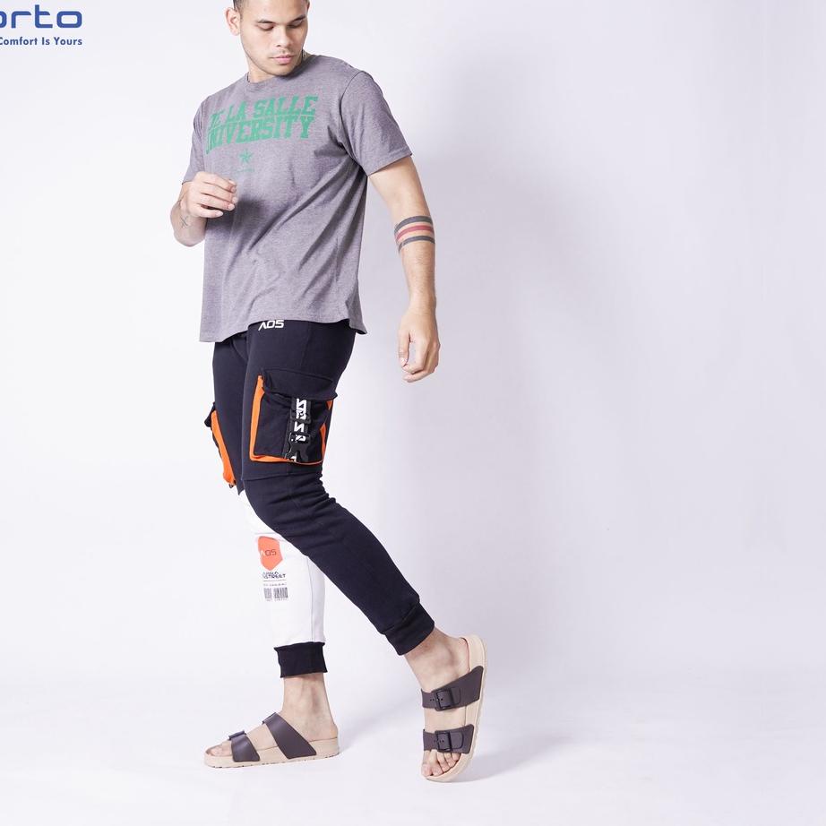 ♔ Porto - Sandal Pria Sandal Selop Porto Original 1029M ™