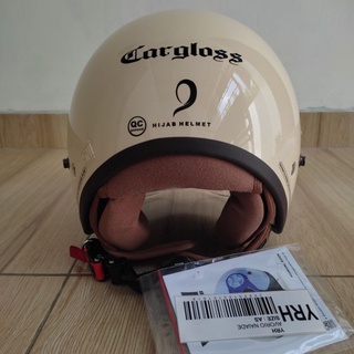 Jual Helm Cargloss YRH Hijab AVORIO NAIDE ALL SIZE Half Face 100%