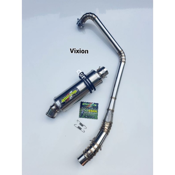 Knalpot Racing Stainless Yamaha Vixion ori Raptor