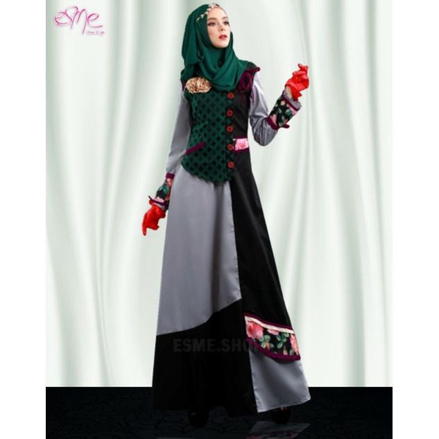 Gamis Lebaran Terbaru. Dress ESME Terlaris