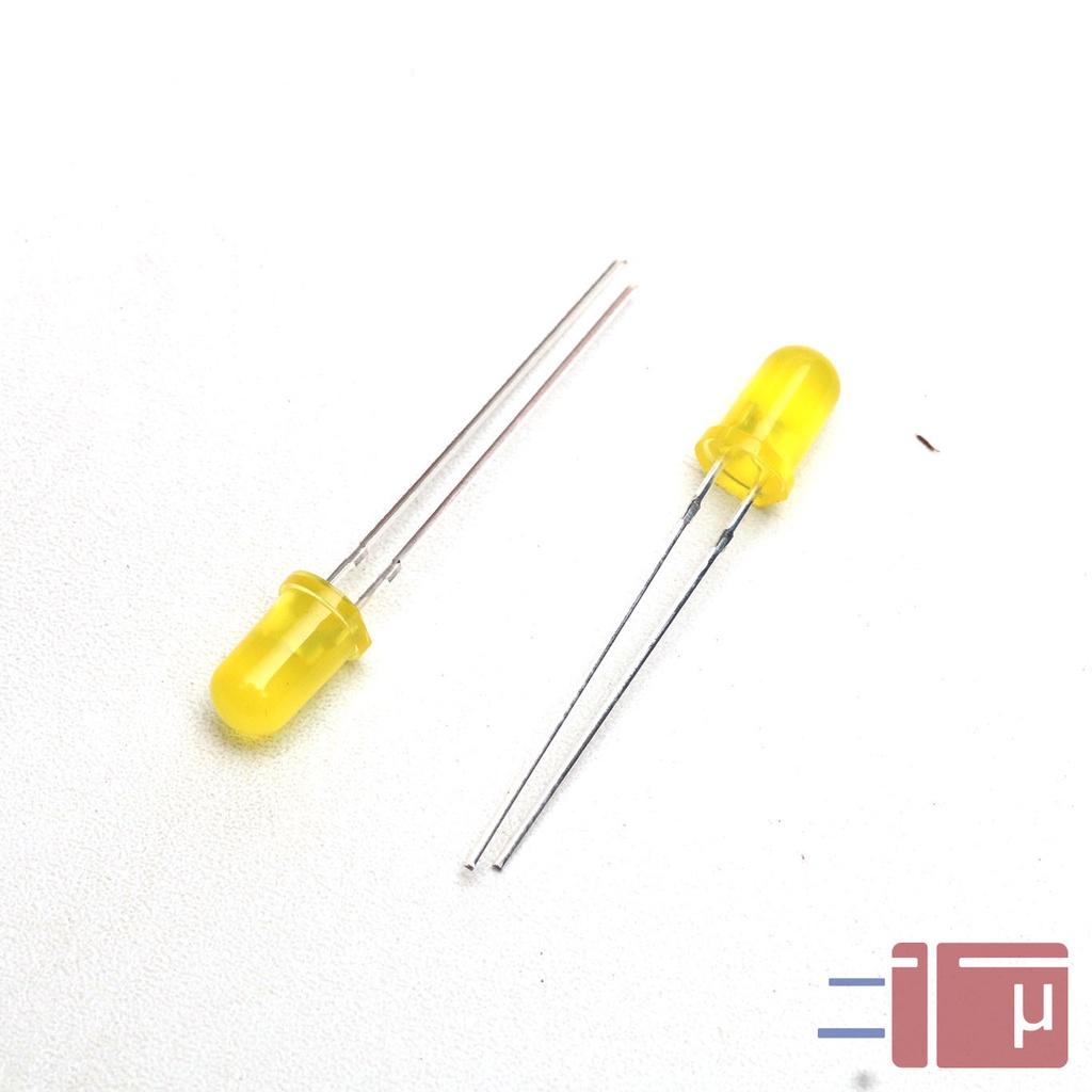 x10 Led 5mm Kuning Diffused Untuk Indikator