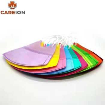 Rc Masker Duckbill Rainbow CAREION 3ply Medis Disposable Earloop Facemask 1pcs