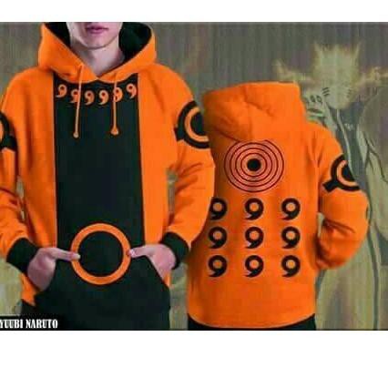 SPOT!!!! Jaket Hoodie Rikudou Kyubi Anime Naruto