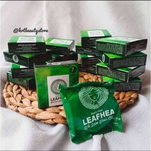Sabun LEAFHEA Gluta Soap Original BPOM Leafhea Glutha Soap