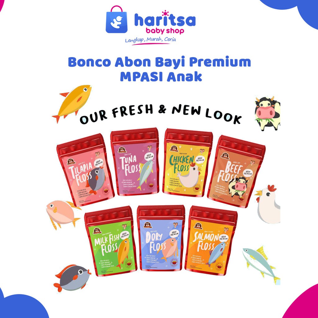 Bonco Abon Bayi Premium MPASI 50gr Anak 8+ bln