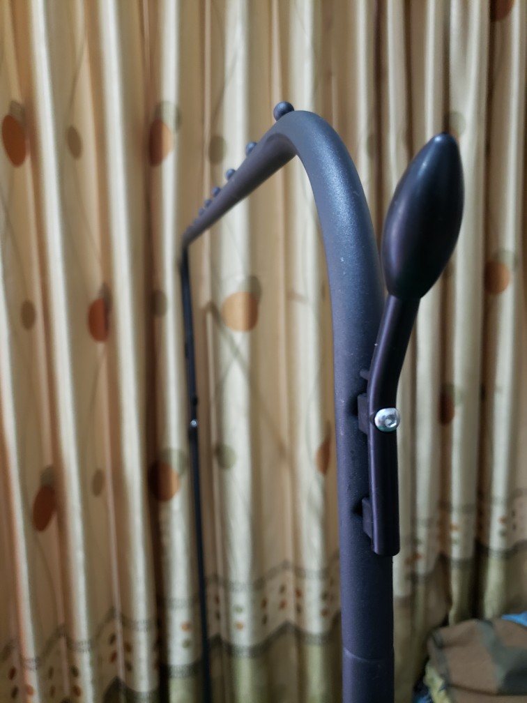 Rak Gantungan Baju Besi Cantolan Stand Hanger Single Jemuran Portable Serbaguna