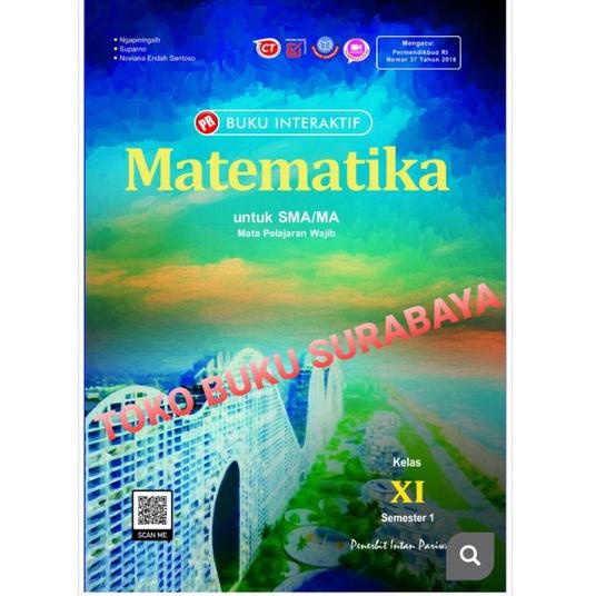 [KODE 7FCAI] Buku PR/LKS matematika wajib kelas XI,11 semester 1 (K13 revisi) intan pariwara, 2021