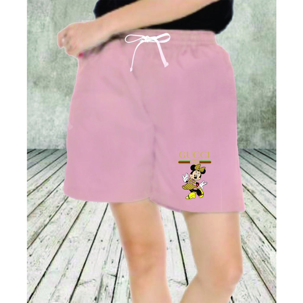 Celana Pendek Wanita MM GG / Hot pants Katun Motif Kekinian Dewasa &amp; Remaja