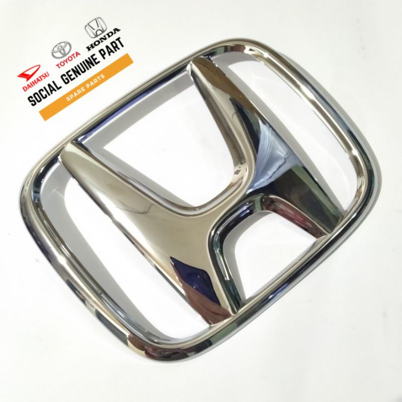 Emblem logo lambang H grill depan Honda Mobilio Brv Brio facelift original