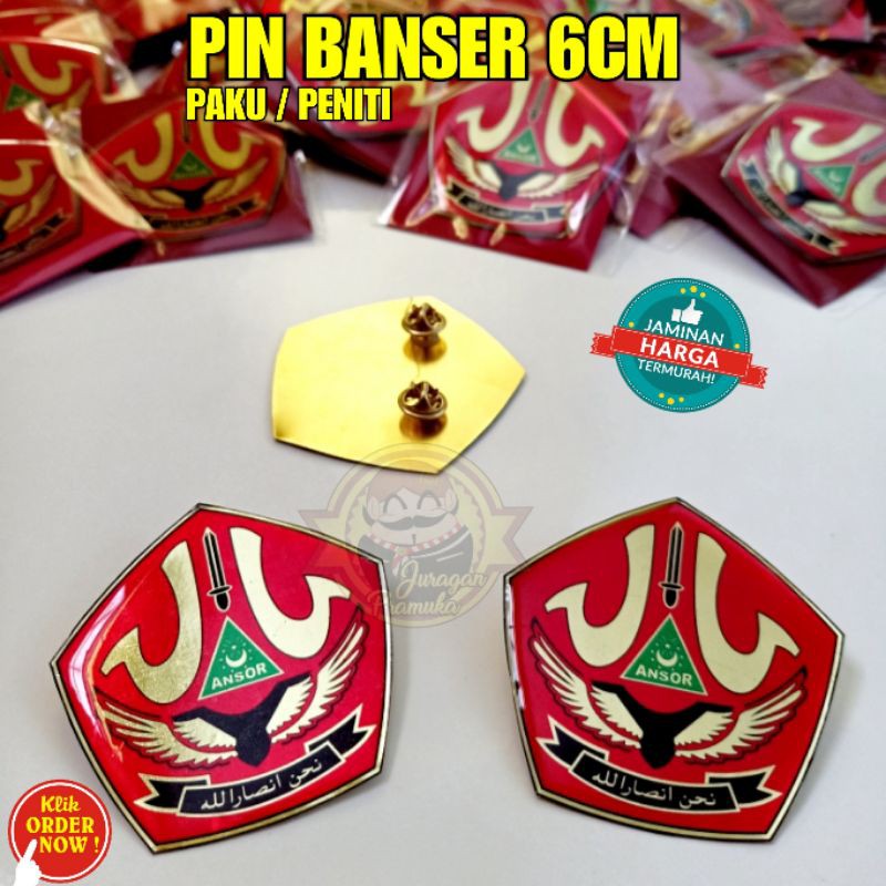 EMBLEM BANSER BESAR 6CM ( NU )