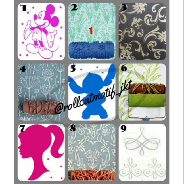 

| HARGA PROMO | Roll cat motif 1 S/D 72