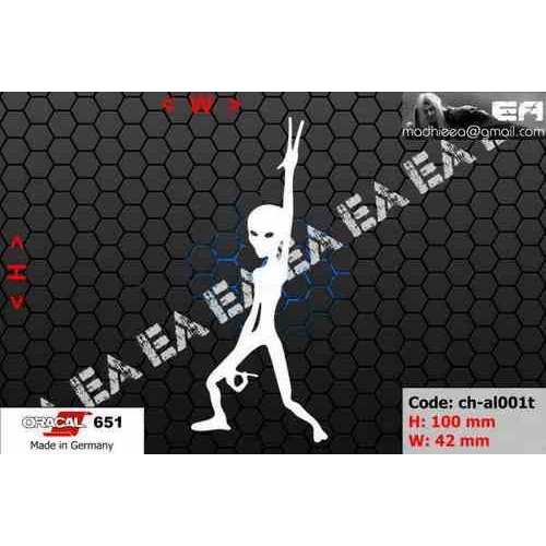ea cutting sticker / decal Code: ch-al001t ( alien )