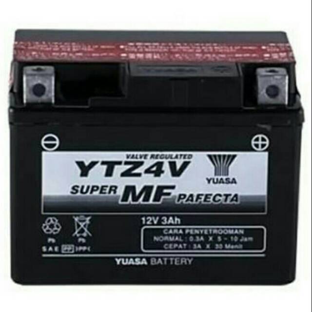 Aki MF Yuasa YTZ4V