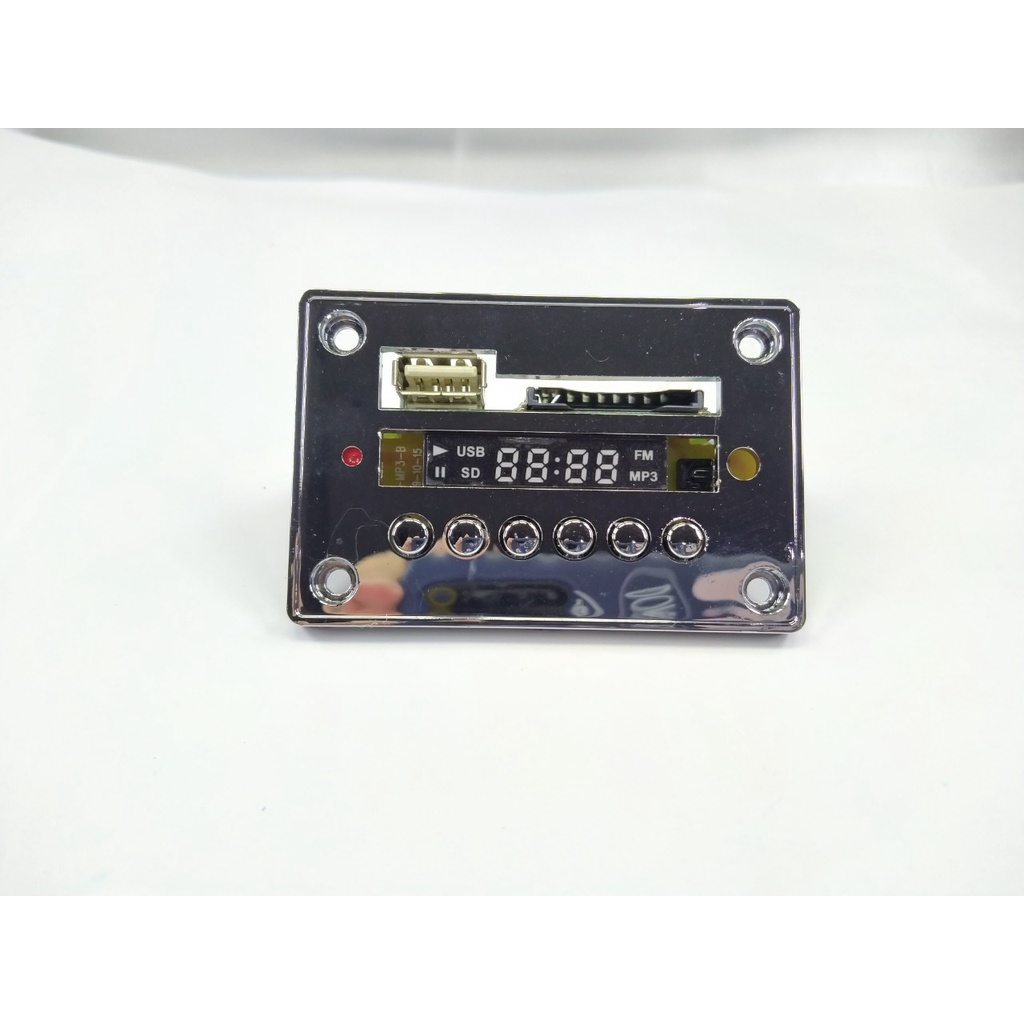 kit panel PCB Panel Modul Kit USB Mp3 memory card radio FM  Rakitan