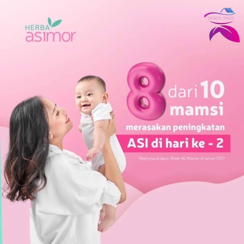 Herba Asimor Asi Booster Pelancar Asi Herbal 30 Tablet dan 60 Tablet