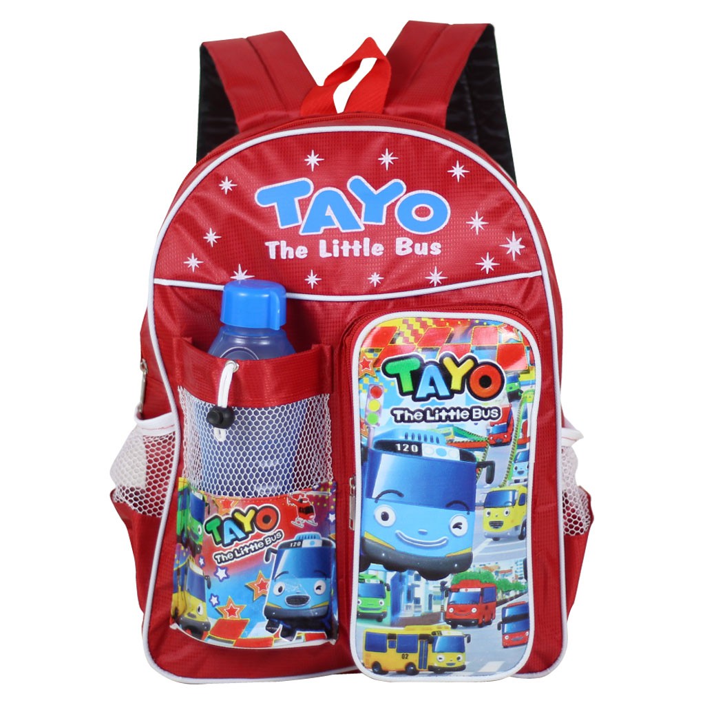 PROMO CUCI GUDANG Tas Gendong Anak Free Botol Minum Ransel Anak TK SD Cowo Multifungsi Bagus Awet