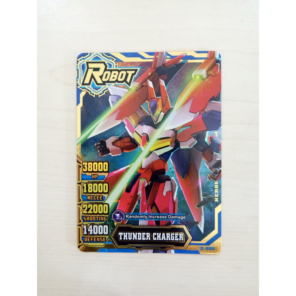 Hero of Robots NGV5 Gold Robot Event Thunder Charger (Limited)