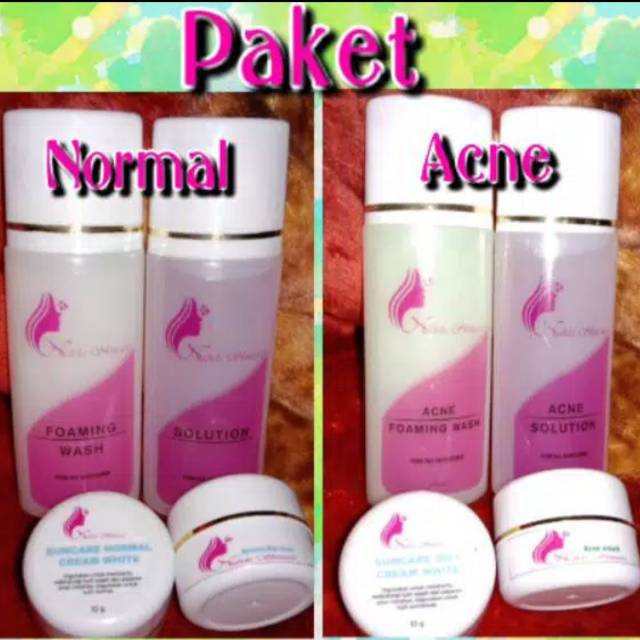 NAHDA SKINCARE  PAKET ACNE DAN GLOWING