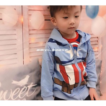 Jaket anak | Jaket Superhero Blue