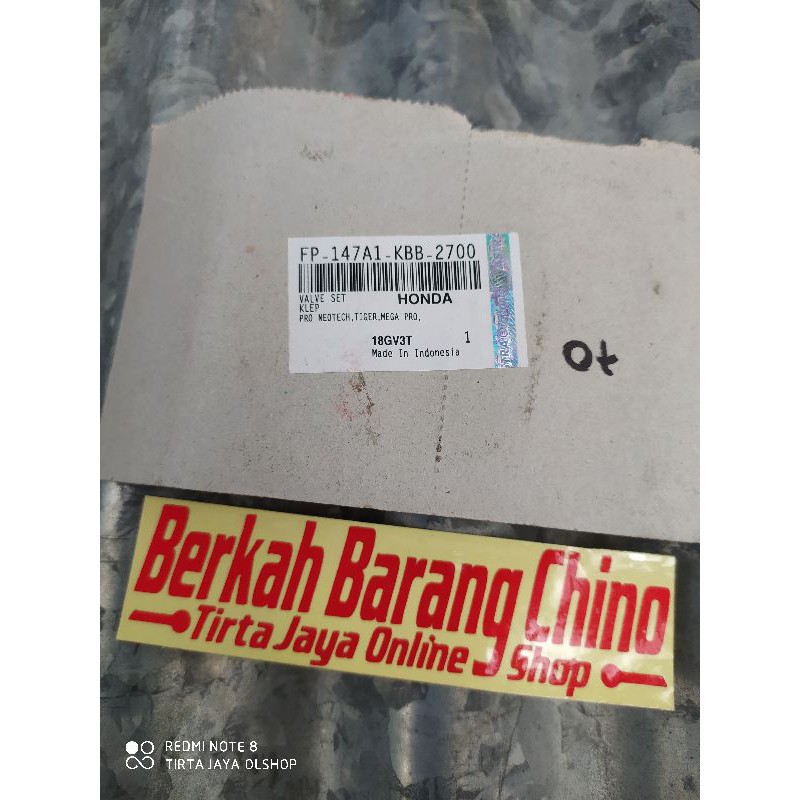 klep gl neotek megapro tiger federal bukan original asli