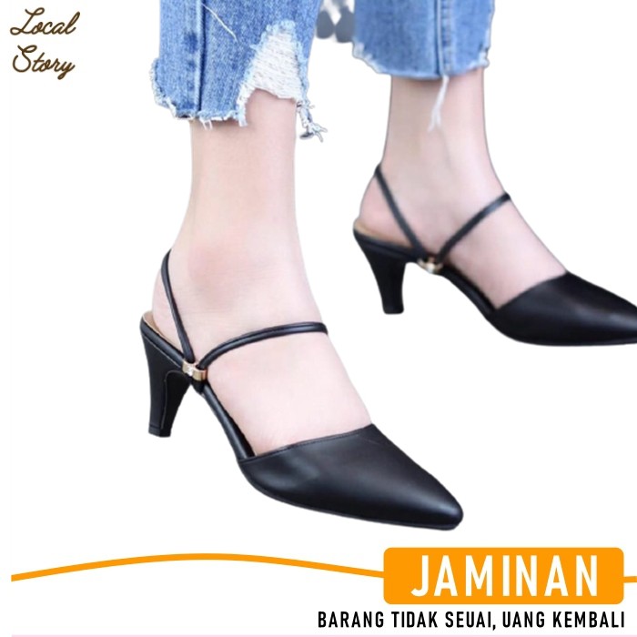 Sandal Wanita Kekinian Sendal Hak Tahu Wanita Sendal Lebaran Wanita 2022 Sandal Kondangan Wanita San