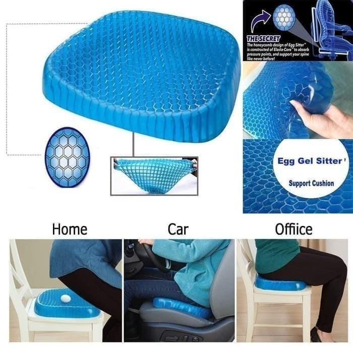 ORIGINAL Egg Sitter + FREE Cover / Alas kursi Silikon Silicone cushion
