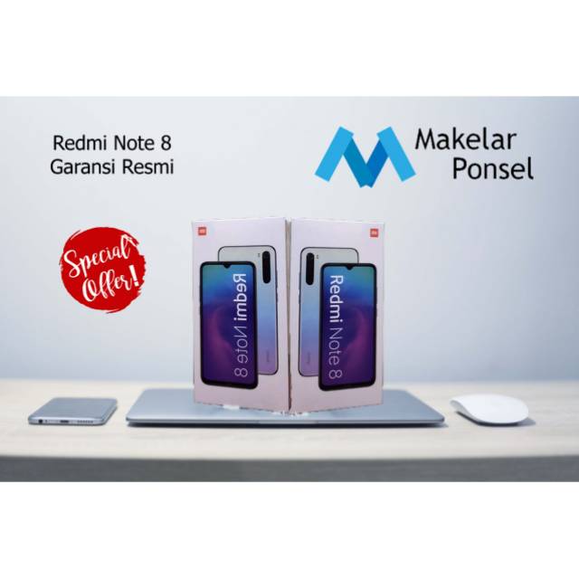 Ju   al Redmi Note 8 RAM 3/32 4/64 6/128 Gb Garansi Resmi Indonesia|Shopee