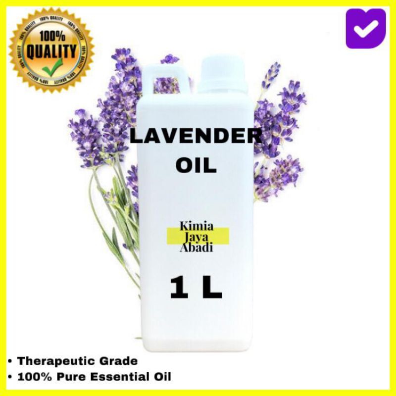 Lavender Essential Oil 1 Liter 100% ASLI BEST QUALITY