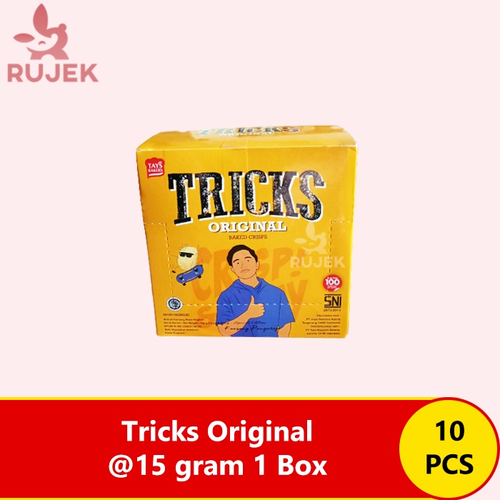 

Snack Kentang Tricks Baked Crisps