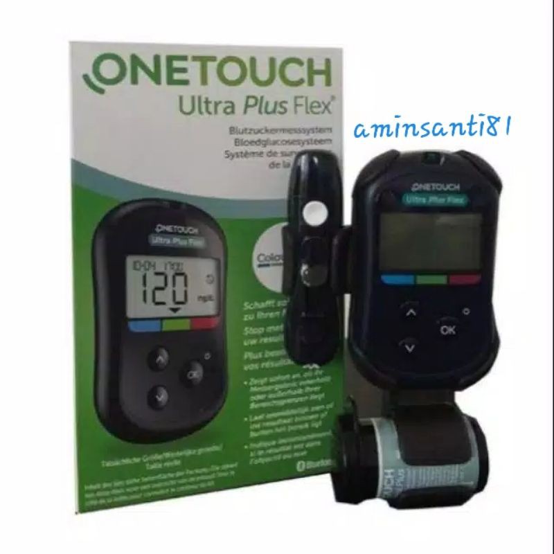 OneTouch Ultra Plus Flex bonus 50strip/Alat Test Gula Darah