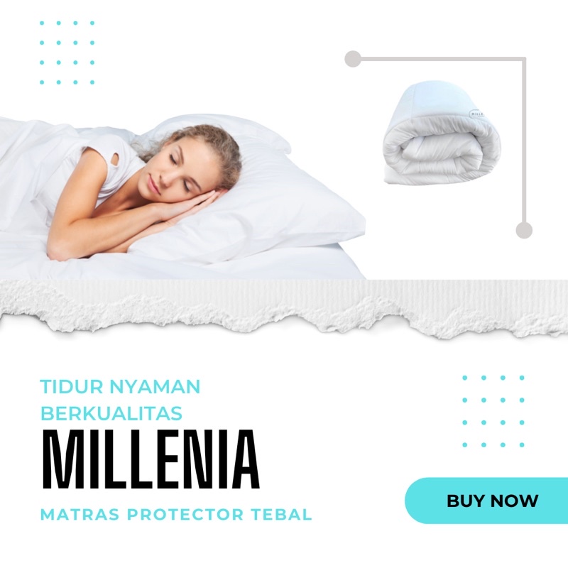 Matras Protector Millenia Tebal, Nyaman, & Berkualitas.