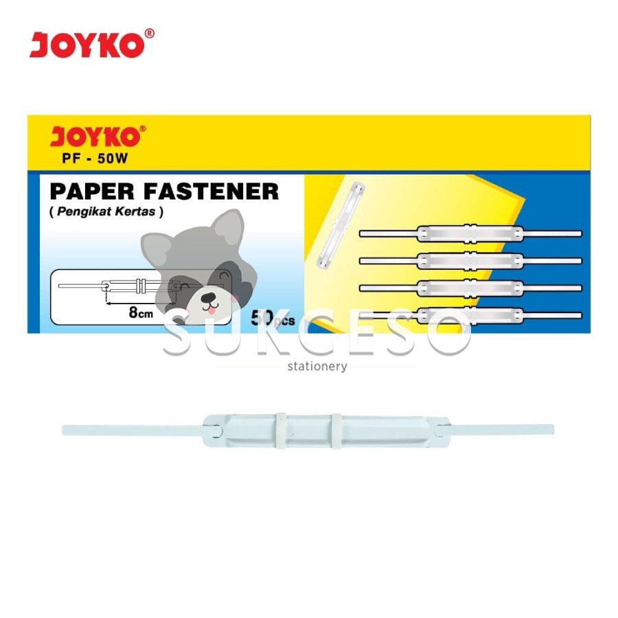 

Joyko Paper Fastener PF-50W Pengikat Kertas Murah