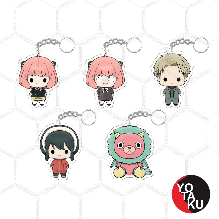 Gantungan Kunci Ganci Anime Akrilik Spy X Family GC26102 YOTAKUSHOP