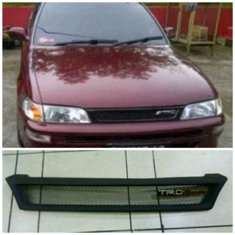 Grill great corolla dan emblem TRD