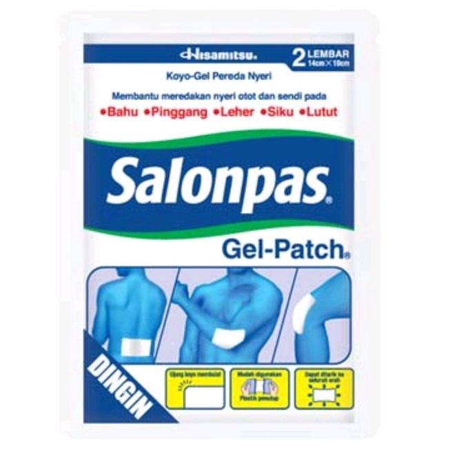 [SALE] SALONPAS Gel-Patch ( isi 2 lembar) exp 2025