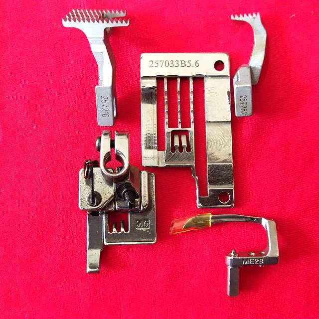 Mesin KAMKUT sepatu bis sempit+gigi bis+plat bis+loper ME-28 siruba