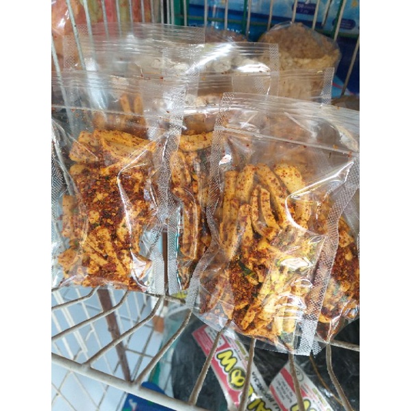 

basreng pedas daun jeruk viral 30 gram