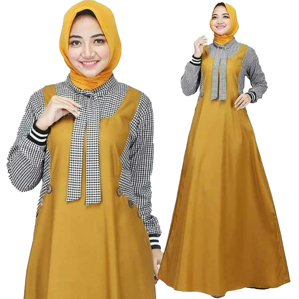 15+ Trend Terbaru Gamis Modern Gamis Terbaru 2019 Di Shopee