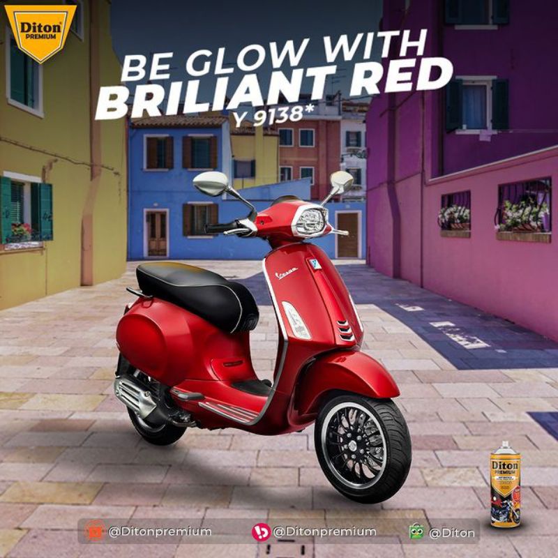 

Diton Premium Brilliant Red Y 9138 Yamaha Colors