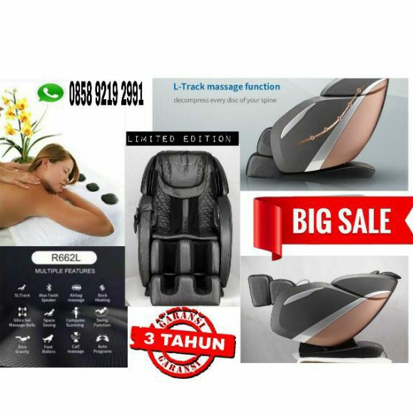 Kursi Pijat Rovos Massage Chair R662L