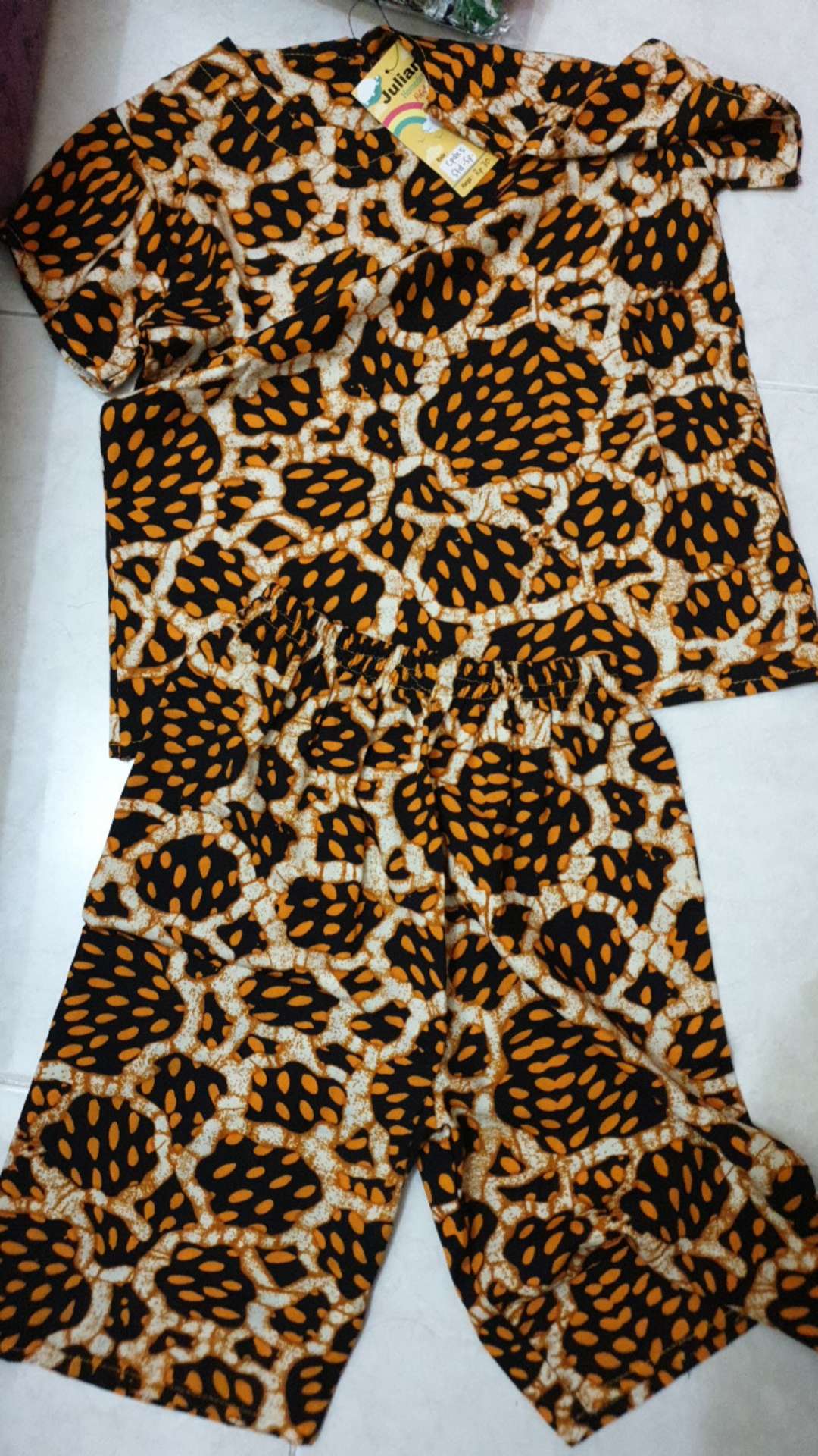 ❤ Cod ❤ Setelan Setcel Set Anak Perempuan Cewek Adem Harian Santai Batik Pekalongan Murah 5 Tahun