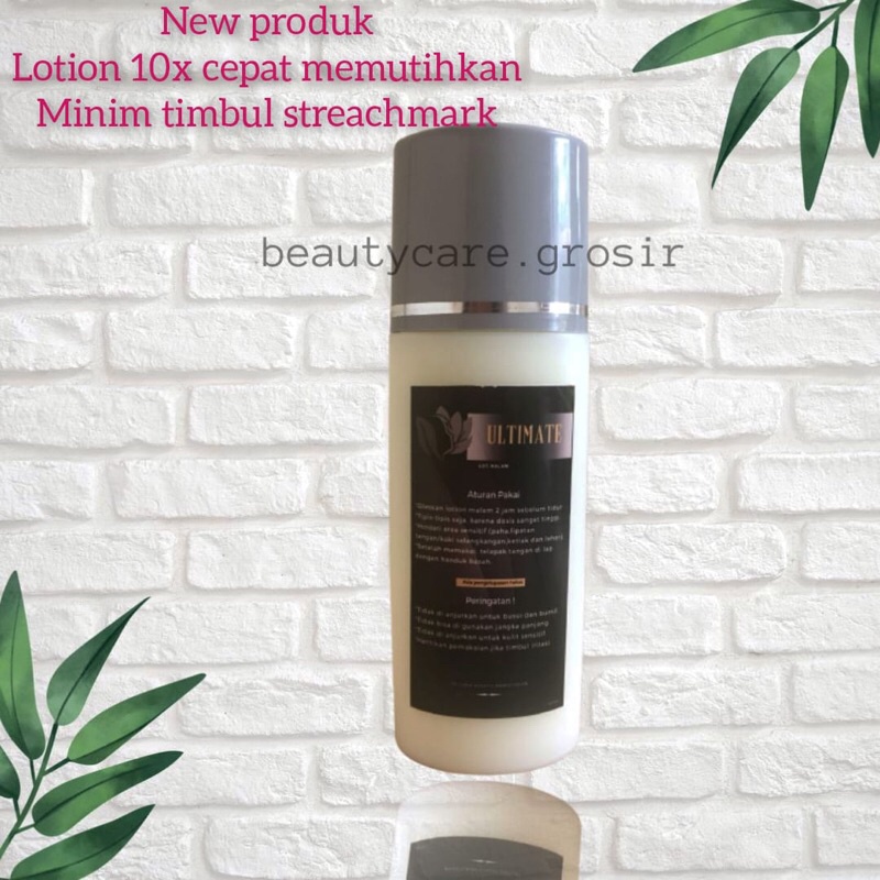 LOTION MALAM ULTIMATE (DOSIS 10X LEBIH CEPAT DAN MINIM TIMBUL STREACHMARK)