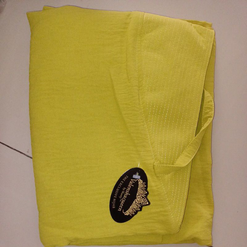 KHIMAR TALI CLARA XL ORIGINAL VALENSHA QUEEN-Lemon