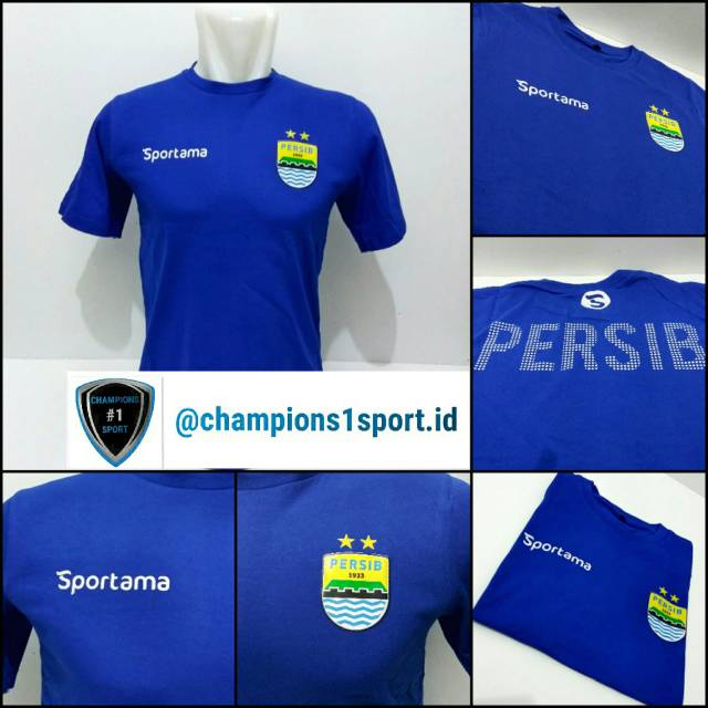 Kaos Persib Official Biru 2016