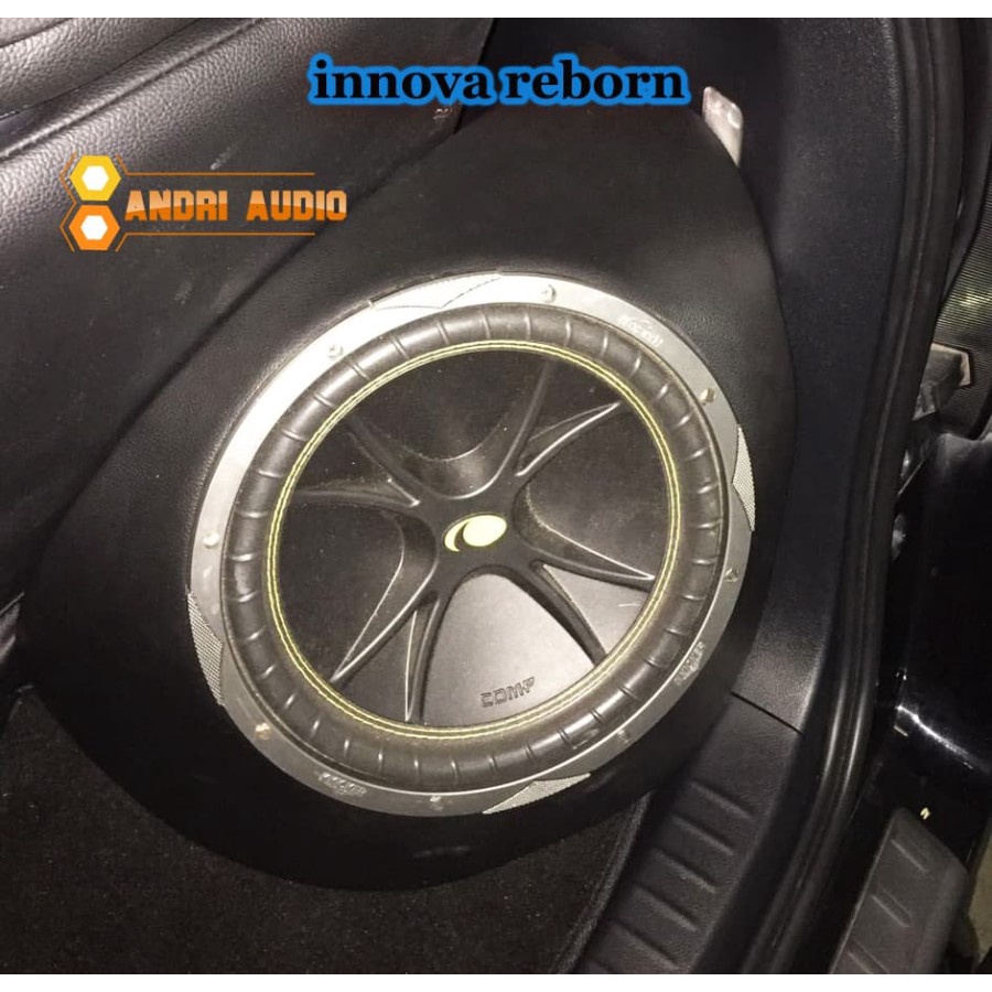 Box Sudut Custom Innova Reborn Tahun 2016 - 2018 Subwoofer 10in Pojok