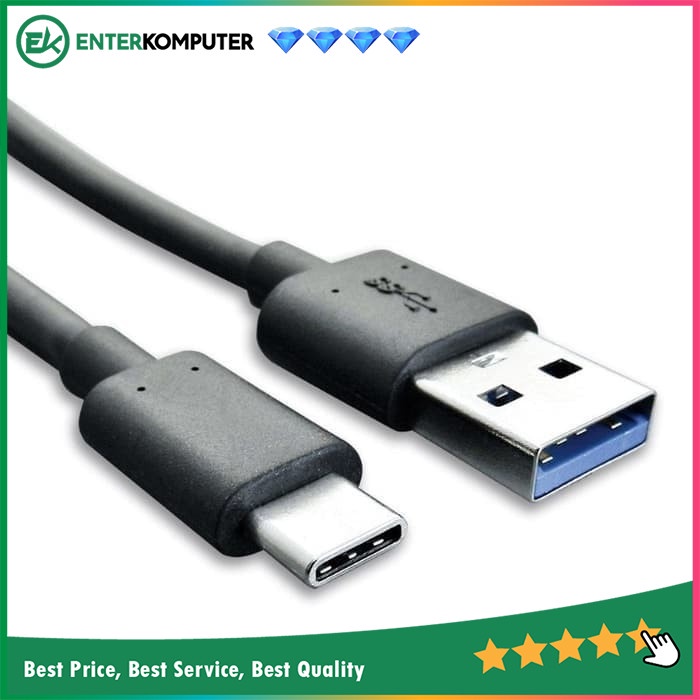 Amber CU3-CA210 - USB3.1 Cable, Type-C Male To A Male, Gen 2 / 1M