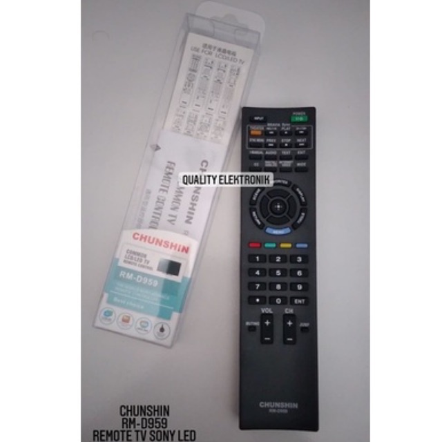 REMOTE TV SONY LED RM D-959 CHUNSIN