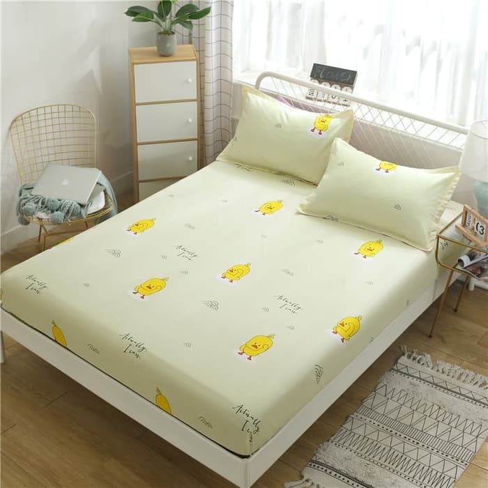 Sprei import set 5pc (1 sprei,2 sarban,2 sargul)