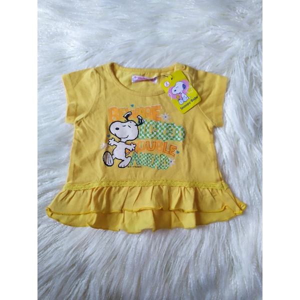 Snoopy Baby / Kaos Snoopy Baby / Baju Polo Snoopy Baby / Baju Snoopy Baby / Baju Bayi Snoopy / Kaos 