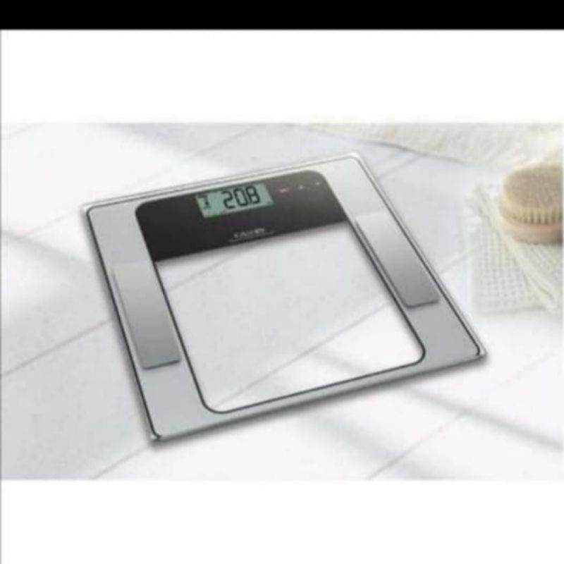 CAMRY TIMBANGAN BODY FAT HYDRATION MONITOR SCALE EF 973 MANTAP LARGE LCD